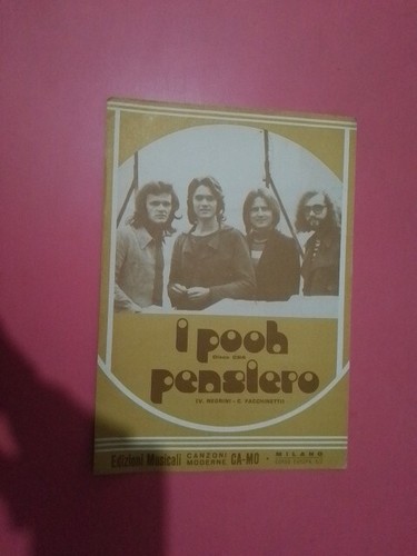 Pooh pensiero spartito - spartito, sheet