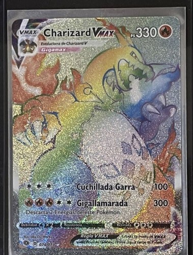 Charizard vmax rainbow spanish - charizard,