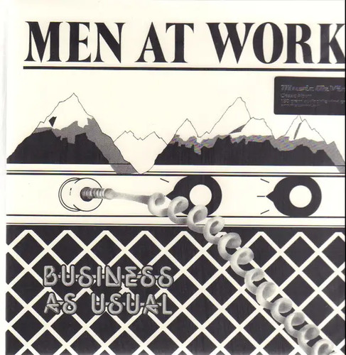 Men work business usual - at,