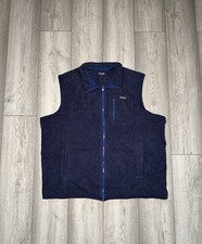 Gilet Vintage Chaps Blu Navy