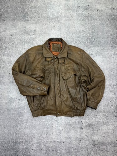 Giacca pelle bomber pilota