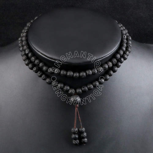Collana 108 perle - mala, pietra