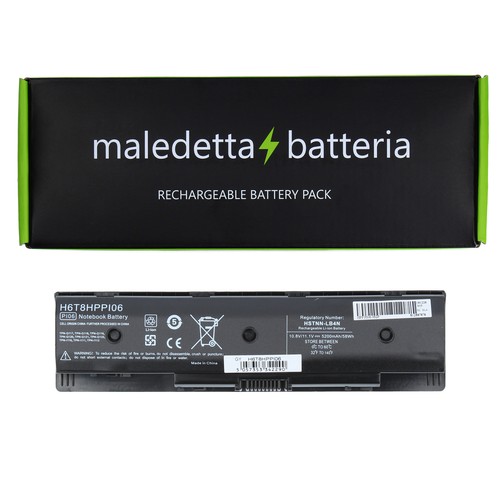 Batteria nera 1 v - nera, 10.8-11.1