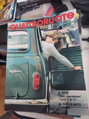 Rivista quattroruote 1966 - rivista,