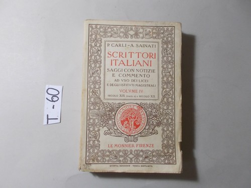 Libro carli sainati - libro, a.