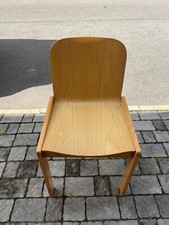 Set di 4 sedie in compensato curvato attribuibili a Tobia Scarpa x Molteni  '70