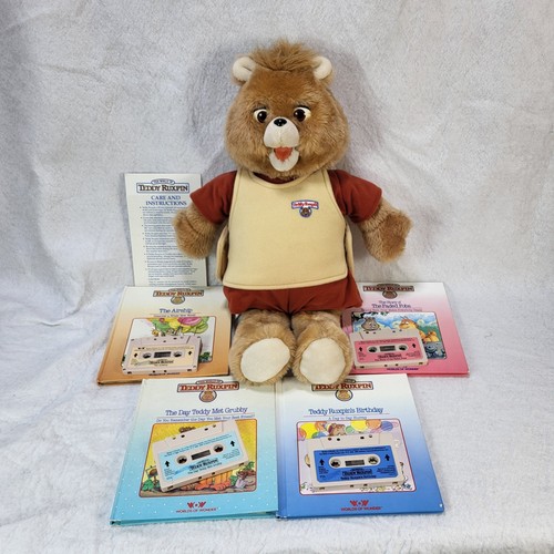 Vintage 1985 teddy ruxpin - vintage,