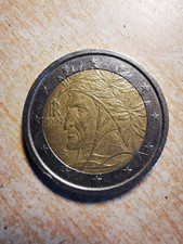 monete 2 euro Dante Alighieri