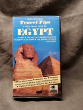 EGYPT LAURA McKENZIE TRAVEL TIPS, VHS, NILE, CAIRO, PYRAMIDS, KINGS, SPHINX, NEW