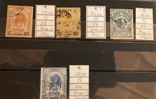 1906 libia colonie - 1906-23, di
