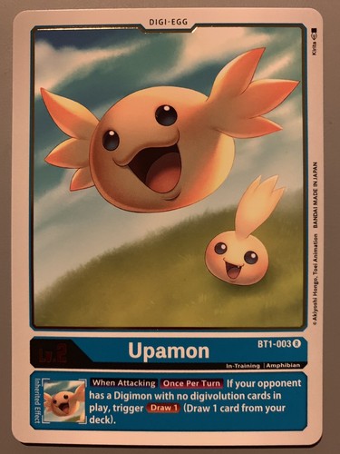Digimon card game upamon - card,