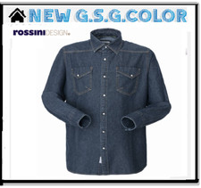 CAMICIA UOMO DENIM JEANS