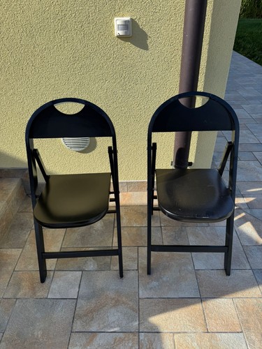 Coppia sedie pieghevoli - coppia,
