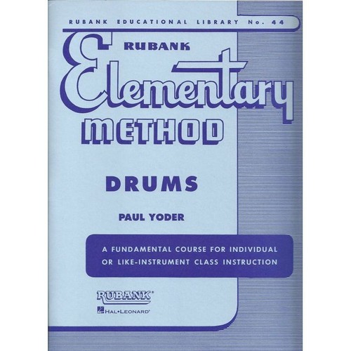 Rubank elementary method - method, drums