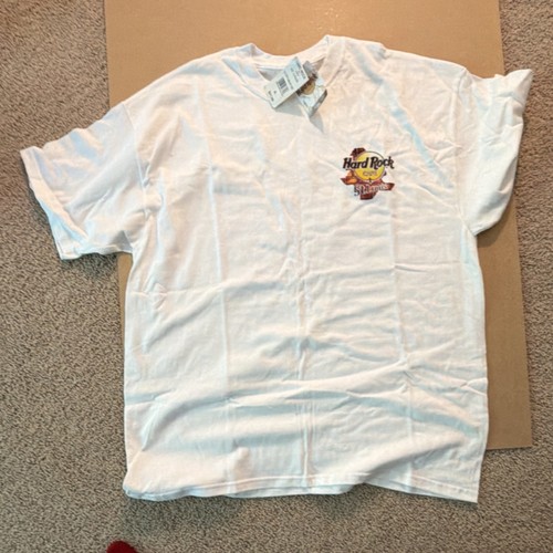 Shirt bianca hard rock café - t-shirt,