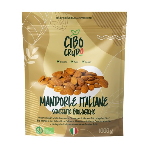 Mandorle sgusciate biologiche - mandorle,