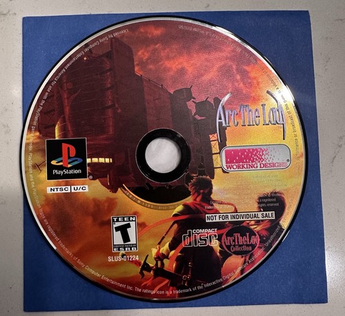 Arc the lad - lad, disc