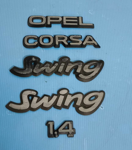Scritte posteriori per opel - scritte,