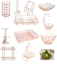 PORTAROTOLO PER PIATTI IN RAME