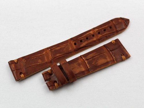 Watch band veritable alligator - band,
