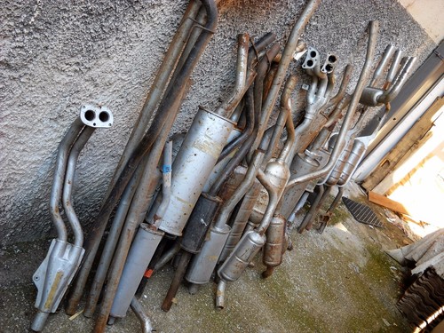 Stock marmitte e - marmitte,