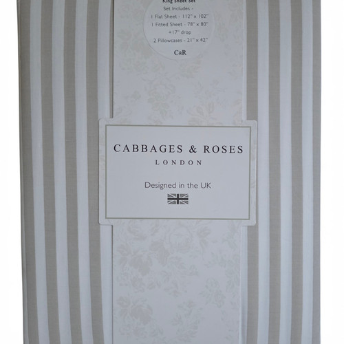 Set lenzuola cabbages roses - lenzuola, &