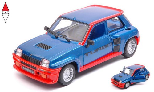 Burago renault r5 turbo - 1/24,