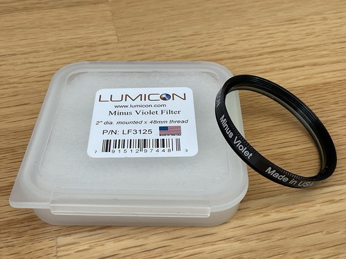 Lumicon minus filtro - viola, 2"