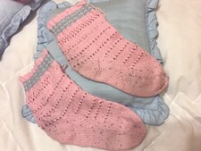 Scarpette di lana donna