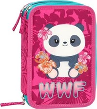 ASTUCCIO SCUOLA TRIPLE 3 ZIP WWF GIRL