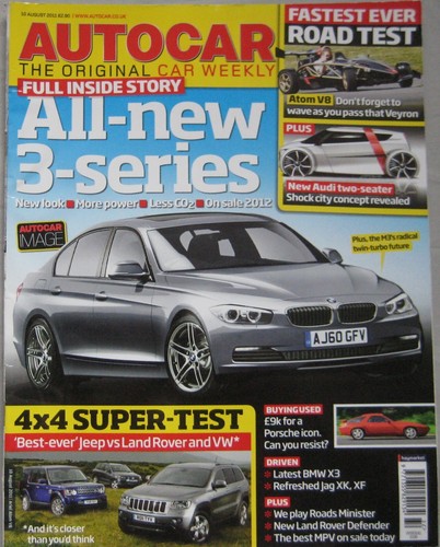 Autocar magazine august - magazine, 10