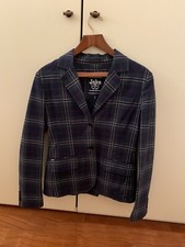 Giacca Donna John Ashfield -  tartan cotone - Taglia 12 - sfoderata - Come Nuova