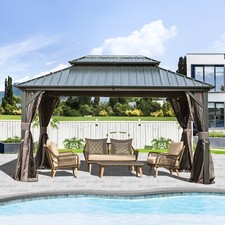 Domi 10' x 12' Hardtop Gazebo