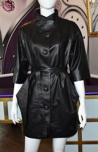 Giacca pelle trench di - giacca,