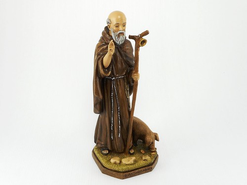 Statua sant antonio abate - statua, di