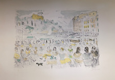 Michele Cascella (Ortona 1892  Milano 1989) OPERA LITOGRAFIA Veduta di Portofino