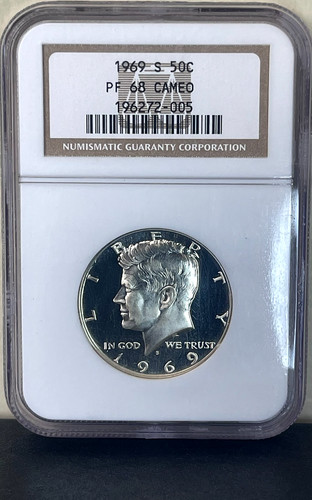 1969 kennedy mezzo dollaro - kennedy,