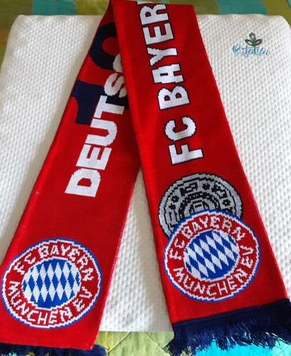 Sciarpa scarf calcio bayern - sciarpa,