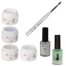 UV Gel Set 4 x 5 ML Incl. Olio