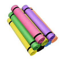 Tappetino yoga tappeto sport fitness pilates ginnastica materassino gomma EVA