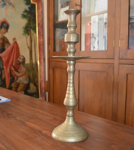 Antico candelabro bronzo - candelabro, in