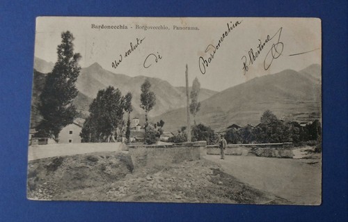 Postcard bardonecchia - postcard,