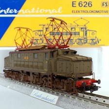 ROCO LOCOMOTIVA ELETTRICA DEPOSITO ROMA SMISTAMENTO E 626 407 FS art 04187A