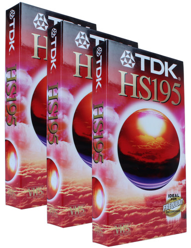 Tdk lotto cassette vhs - lotto, 3