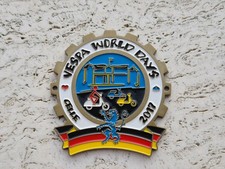 Vespa World Days placca raduno vespistico plakette badge plaque piaggio club
