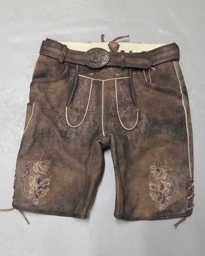 Pantaloni pelle capra - di,