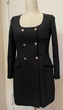 Abito blazer doppiopetto nero