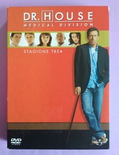 Box Dvd Dr.House Stagione Tre 3 Film Ita Drammatico Hugh Laurie Videocassetta(T2