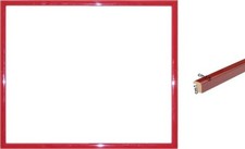 Cornice in legno Rossa laccata