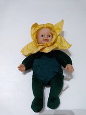 Anne Geddes bambolotto originale - Baby Flowers Doll anni'90 - NARCISO